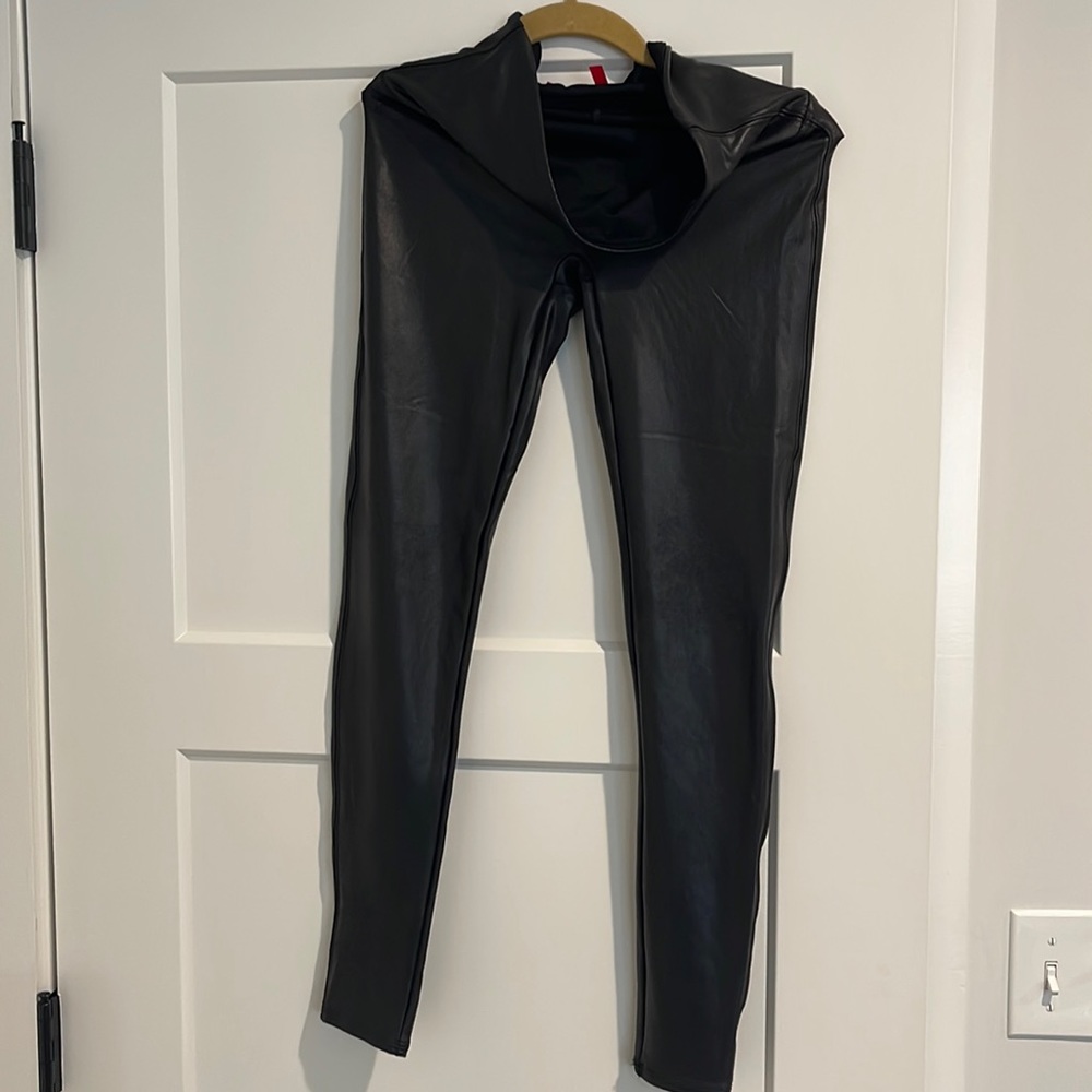 Faux Leather Spanx